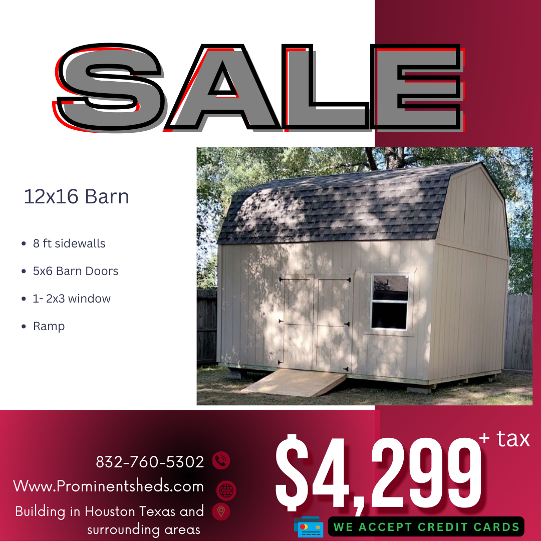 12x16 Barn Special